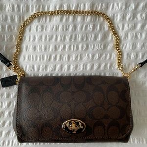 Coach petite should bag / clutch